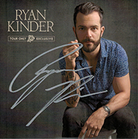  Signed Albums Ryan Kinder - Tour Only Exclusive EP